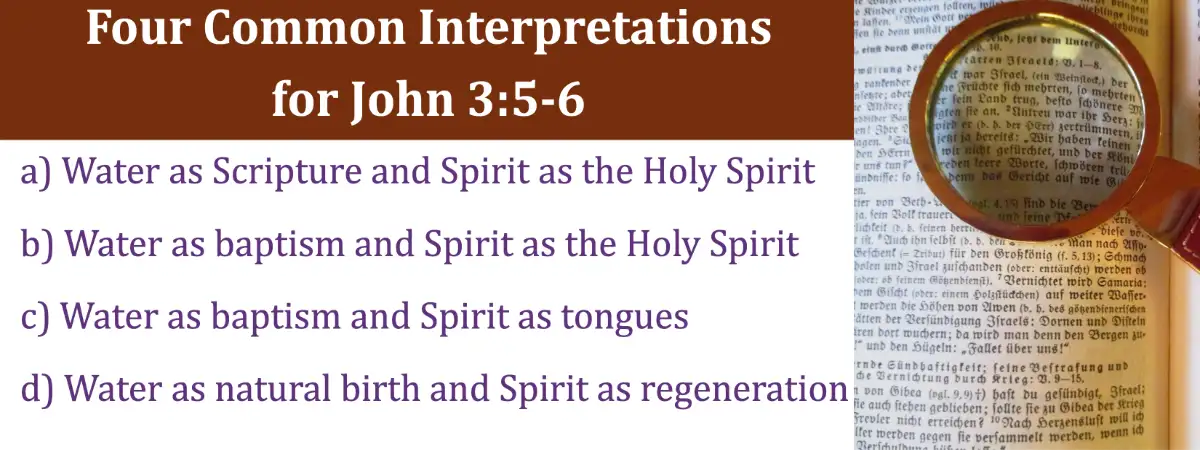 Four interpretations