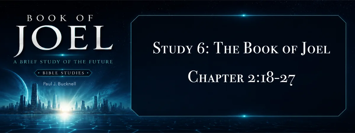 Joel 2:18-27 Bible Study Questions 