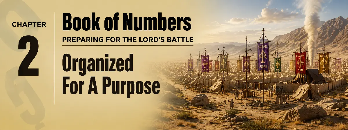 Numbers 2:1-34  Organized For A Purpose