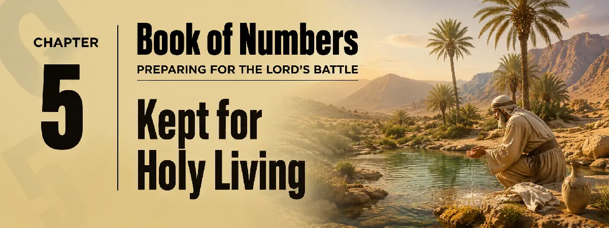 Numbers 5:1-31 Kept for Holy Living Living 