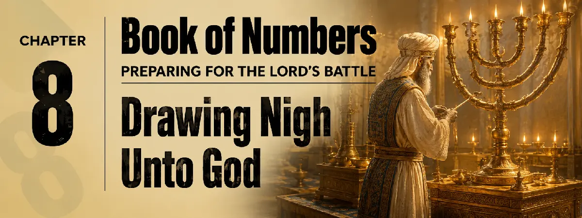 Numbers 8:1-26 Drawing Nigh Unto God |
