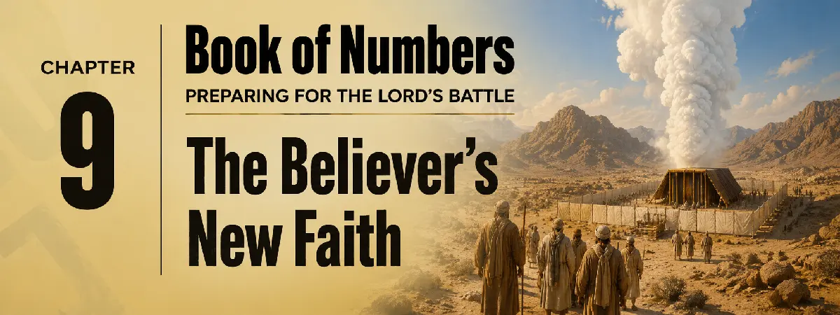 Numbers 9:1-23  The Believer’s New Faith